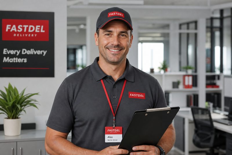 Professionelles Logistik-Team